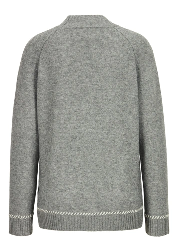 FABER Damenpullover, grau (1)