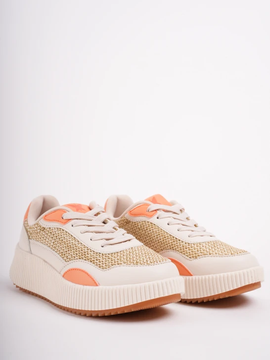 Pepe Moll Turnschuhe rattan orange