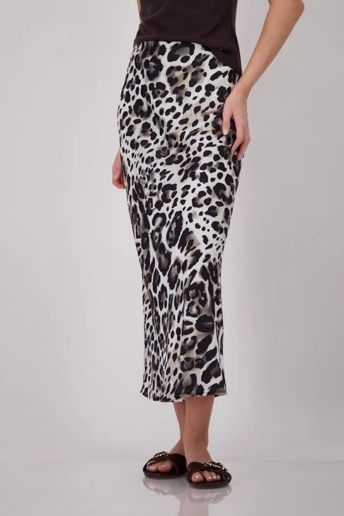 MONARI NAIROBI Damenrock mit Leopardenmuster