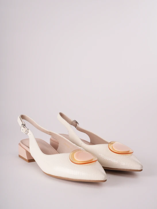 EPICA Damen Pumps dunkelbeige