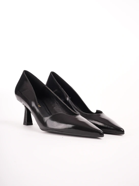 MARIAN Damen Pumps schwarz lackiert