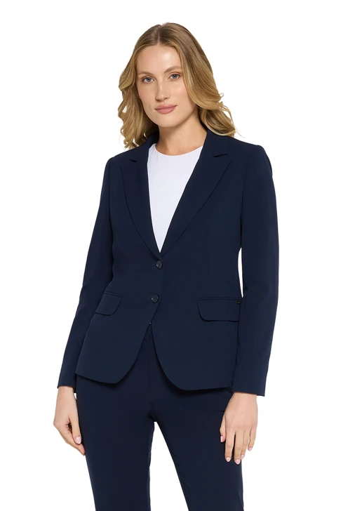 BETTY & CO Damenjacke dunkelblau