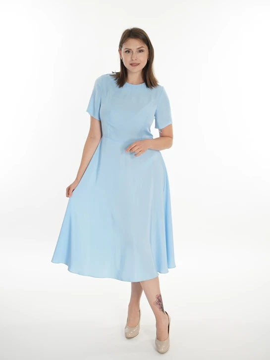 IBIS Damen Kleid hellblau
