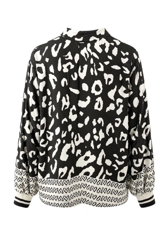 TUZZI WHITE Damenbluse LEO LOVE, braun (5)