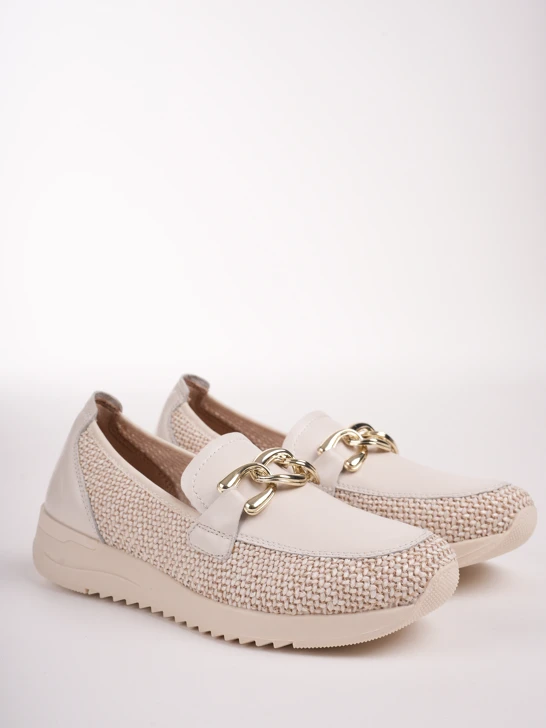 CAPRICE Damen Turnschuhe beige
