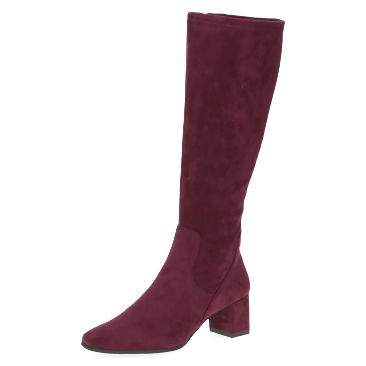 CAPRICE Damenstiefel Stretch burgundy