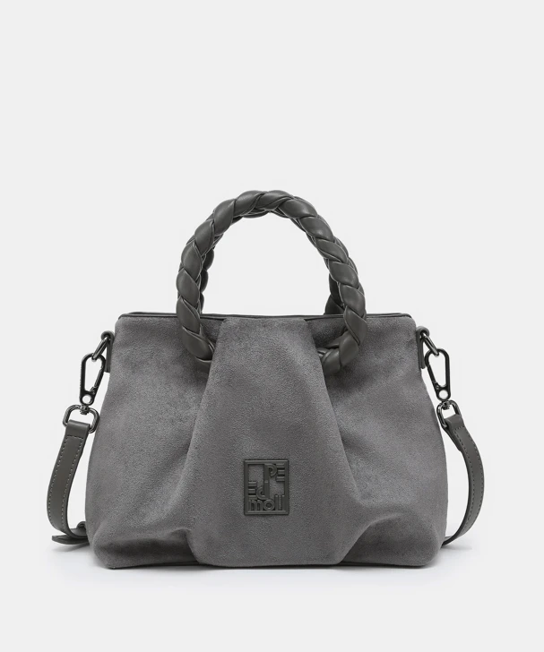 PEPE MOLL kleine Damenhandtasche, grau