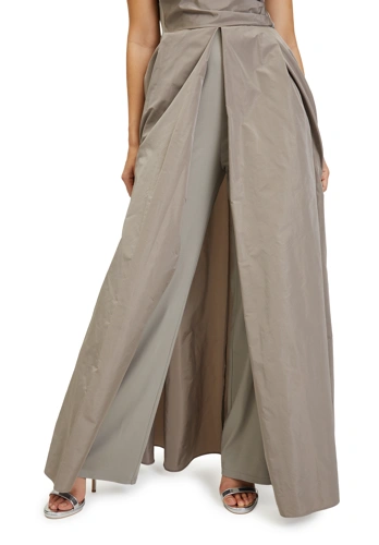 VERA MONT Damen-Overall grau und lila (3)