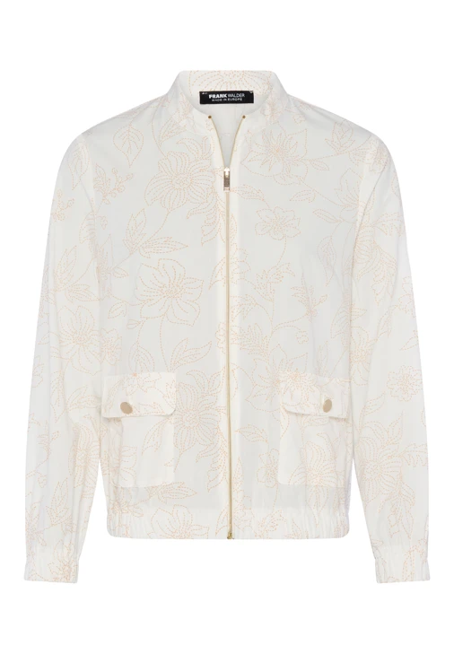 FRANK WALDER Damen Jacke beige