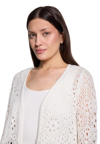 BETTY BARCLAY Damen Strickpullover Beige Lurex (3)