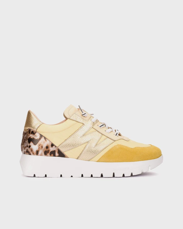 WONDERS Damen Turnschuhe gelb