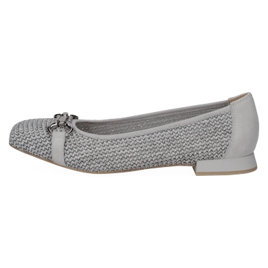 CAPRICE Damen Ballerinas blau rattan (2)