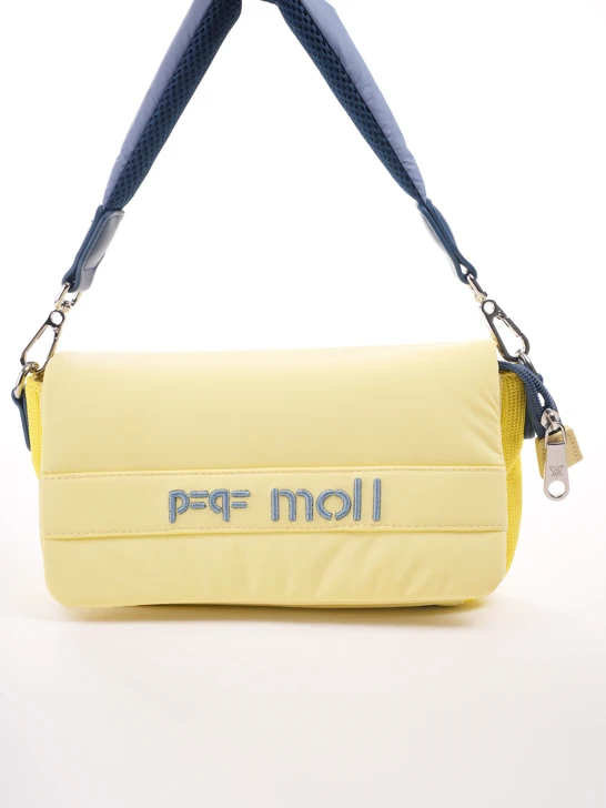 PEPE MOLL Damen Handtasche Nylon gelb