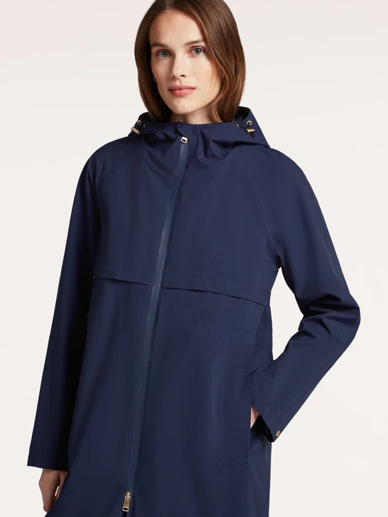 BEAUMONT FERNY Damen Kapuzenjacke dunkelblau