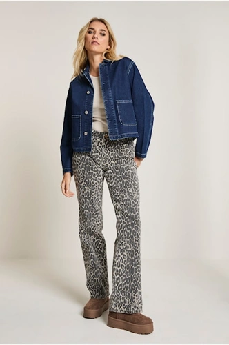 PARAMI ROSIE Damenjacke blau Denim schwach (1)