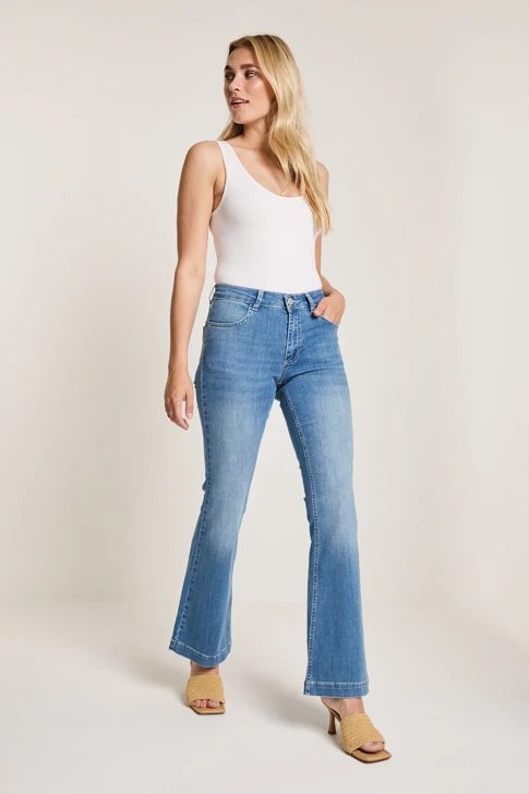 PARAMI JADE Damenjeans blau