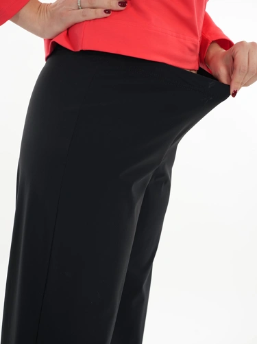 Dorisstreich Damenhose schwarz (2)
