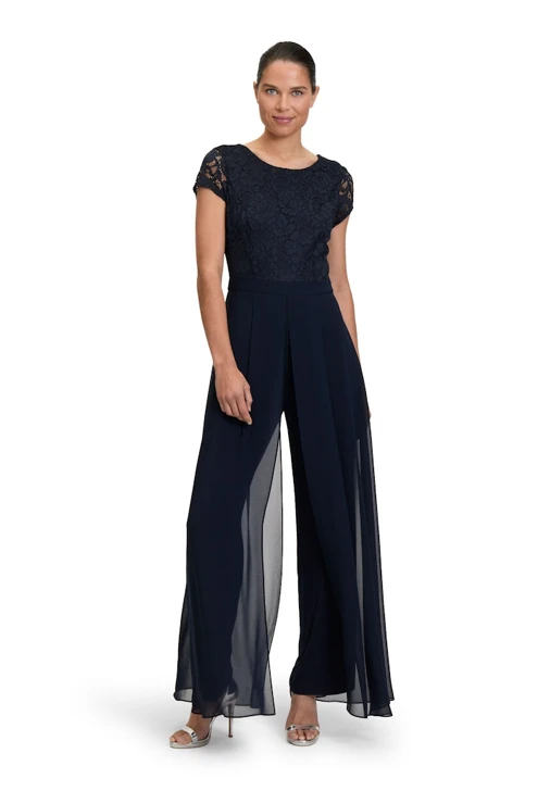 VERA MONT Damen Jumpsuit dunkelblau
