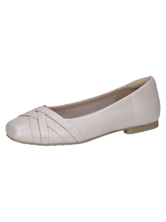 CAPRICE Damen Ballerinas hellbeige