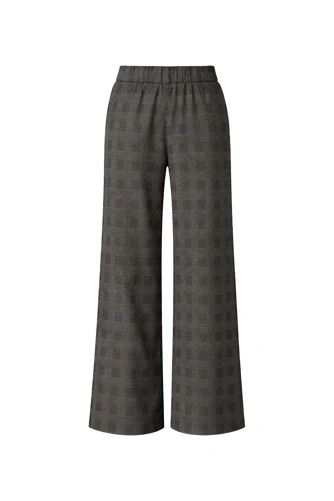 CATNOIR Damenhose mit Glencheck-Muster in Graphit (4)