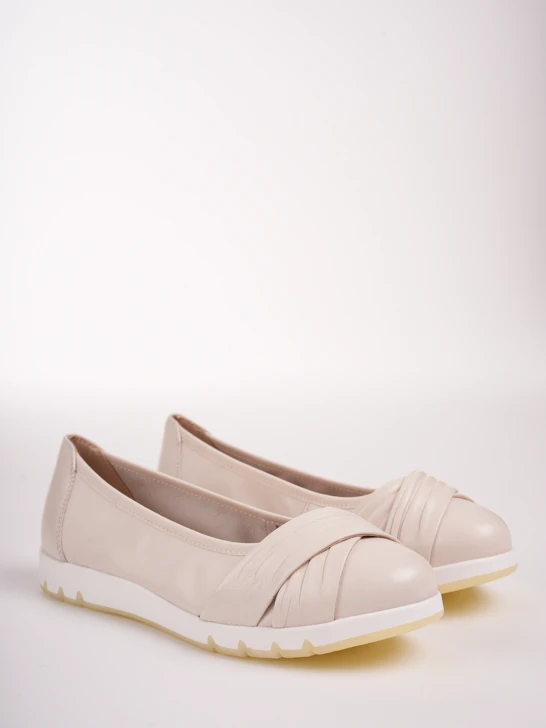 CAPRICE Damen Ballerinas beige