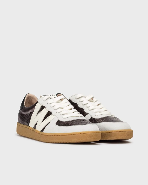 WONDERS Damen Turnschuhe weiß braun