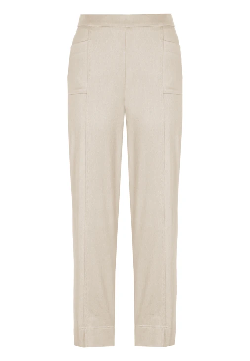 FRANK WALDER Damenhose beige