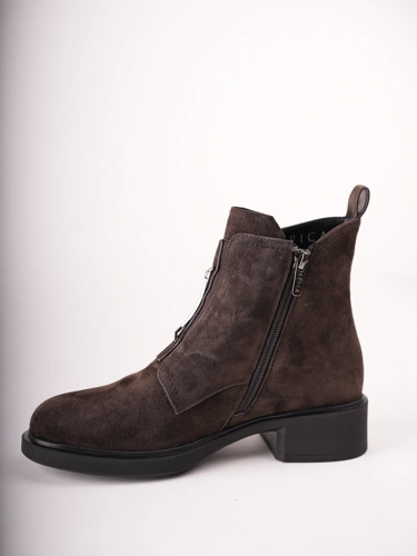 EPICA Damen-Stiefeletten aus braunem Wildleder (3)