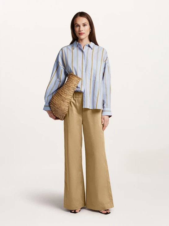 BEAUMONT SCARLET Damenhose hellbraun