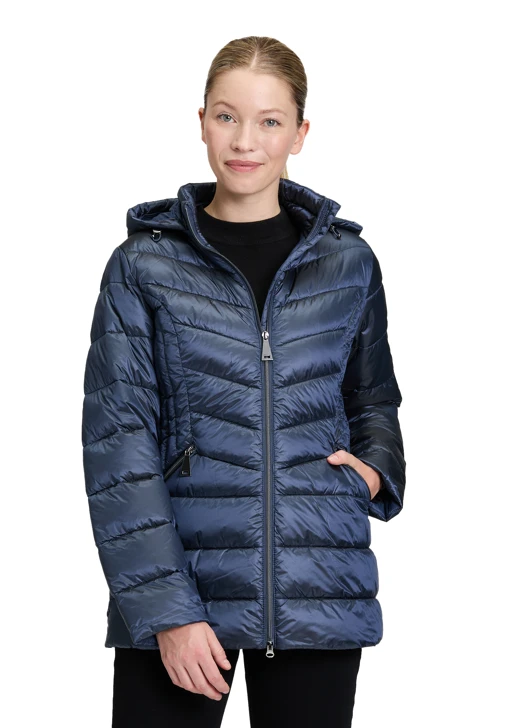 BETTY BARCLAY Damenjacke grau-blau