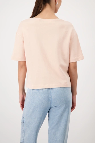 MONARI ITALY Damen Sweatshirt apricot (2)