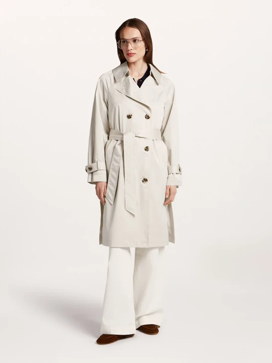 BEAUMONT VERONIQUE Damen Mantel hellbeige