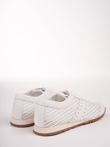 HOGL CRUZ Damen Turnschuhe perforiert weiß (1)