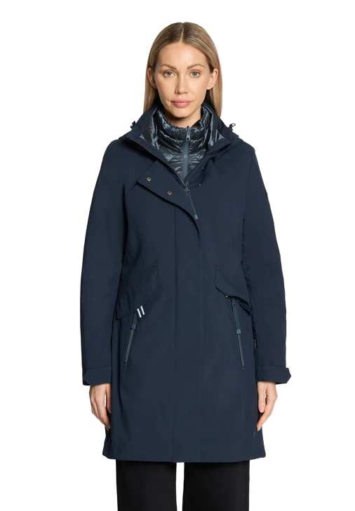 BETTY BARCLAY Damenjacke dunkelblau 3in1