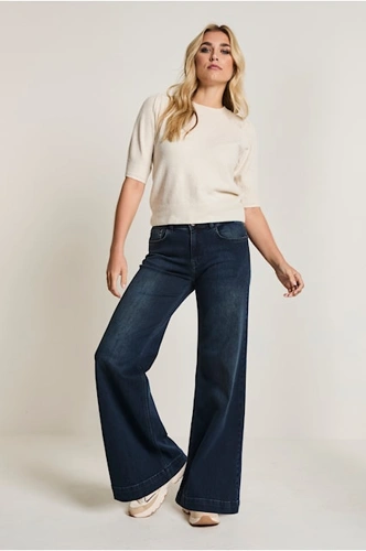 PARAMI SCOTTY Damen Jeans blau gewaschen (2)