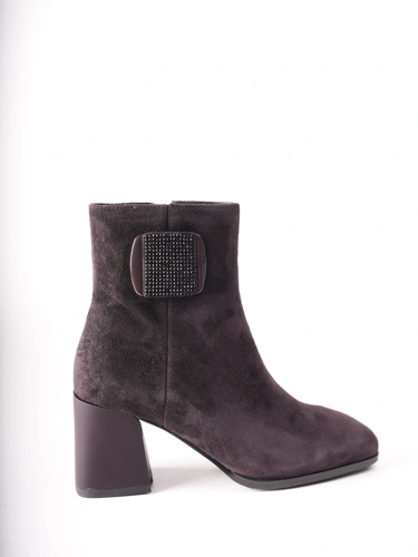 EPICA Damen-Stiefeletten aus Wildleder, braun (2)