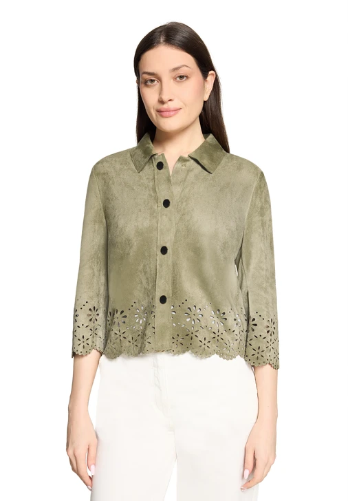 BETTY BARCLAY Damenjacke oliv