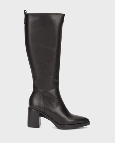 WONDERS Damenstiefel schwarz