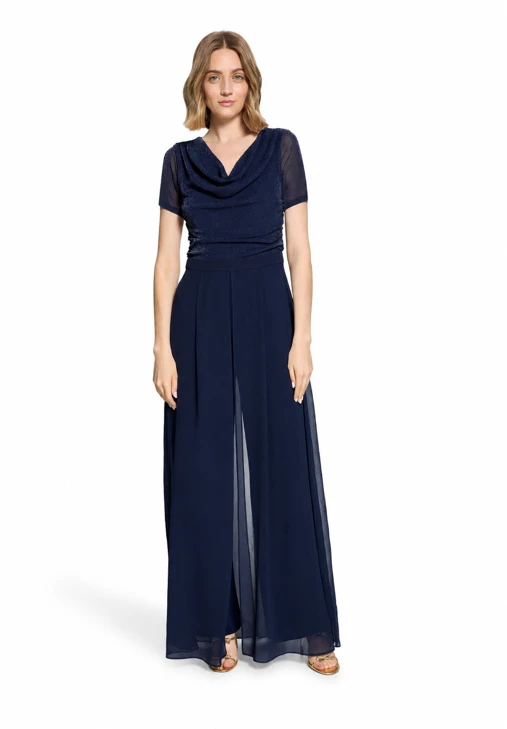 VERA MONT Damen-Overall, dunkelblau