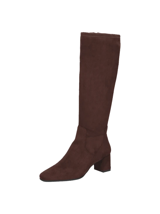 CAPRICE Damenstiefel aus Stretchmaterial, braun