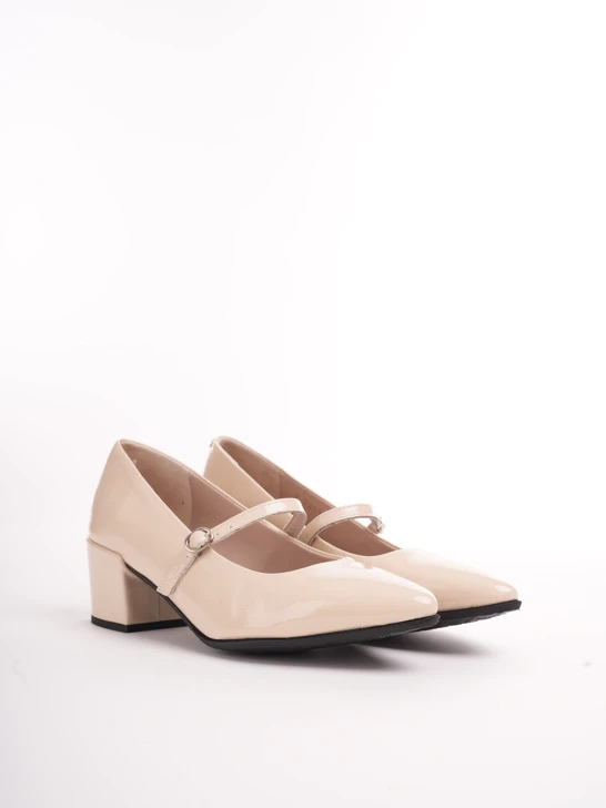 WONDERS Damen Pumps Lack beige