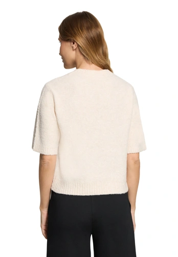 BETTY & CO Damen Pullover beige kurzarm (1)