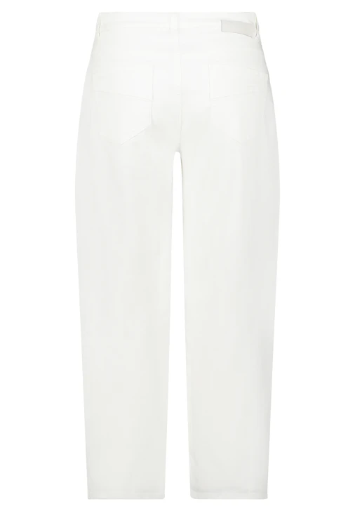 BETTY & CO weiße Stretch-Hose für Damen