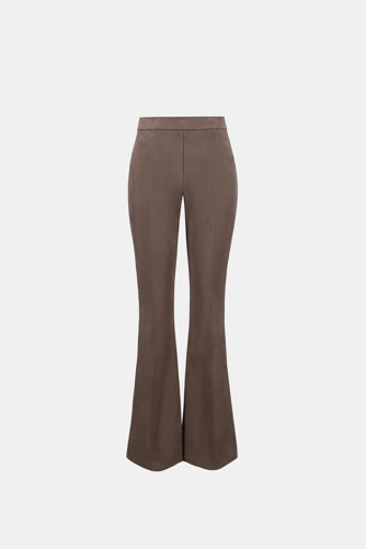 JOSEPH RIBKOFF Damenhose aus Wildleder „Mocha Mousse“ (3)