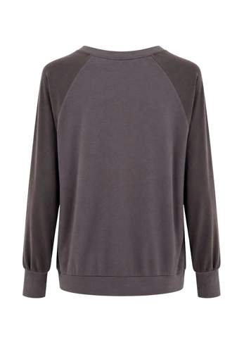 TUZZI CHOCOLATE Damen-T-Shirt mit langen Ärmeln „Love“ (5)