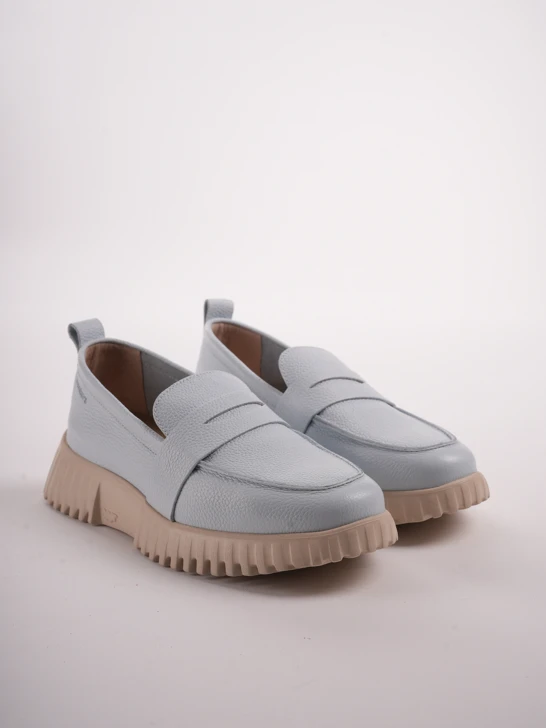 WONDERS blaue Damen-Slipper