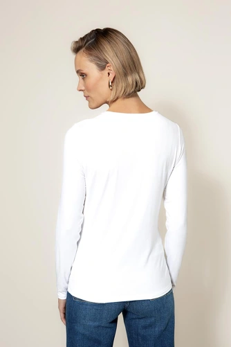 CATNOIR Damen-T-Shirt, weiß (4)