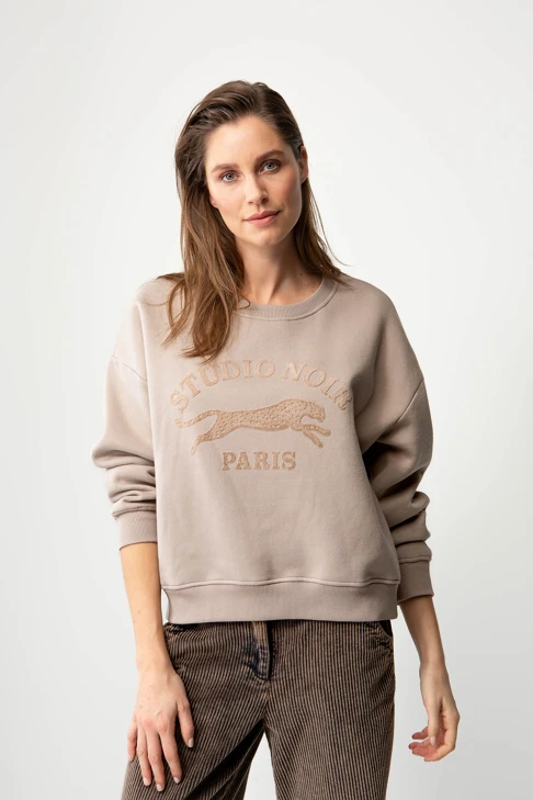 CATNOIR Damen-Sweatshirt, beige