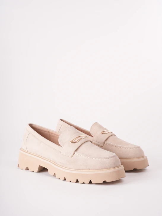 EPICA Damen Mokassins beige