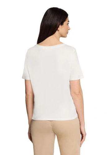 BETTY BARCLAY SO COSY Damen T-Shirt Kokosnuss weiß (1)